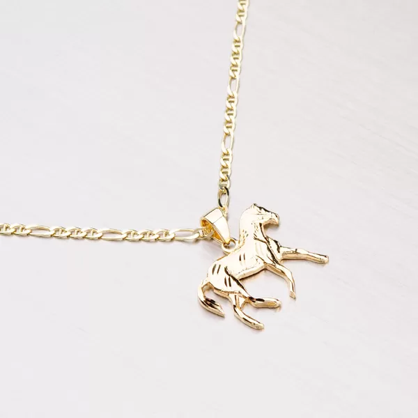 Zlatý prívesok - kôň 43-21176