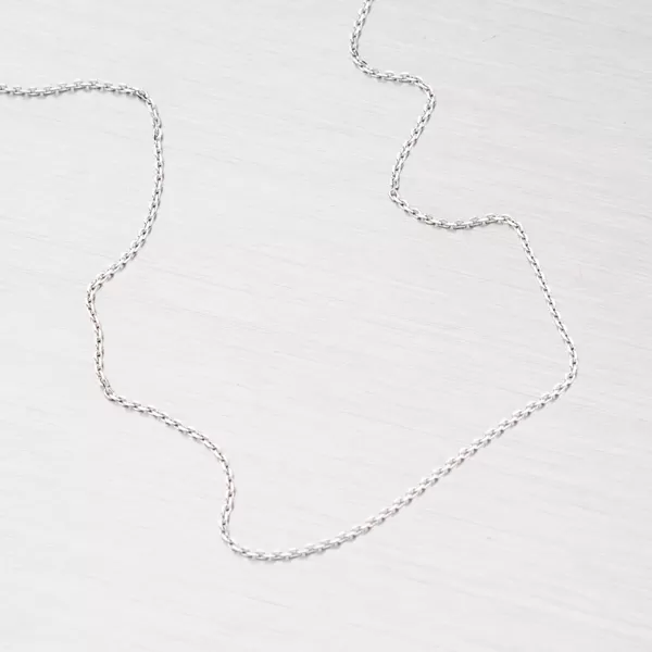 Náramok Anker z bieleho zlata 44-1394