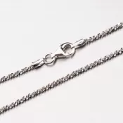 Strieborná retiazka s rhodiovaním CHRS-ROCK-030