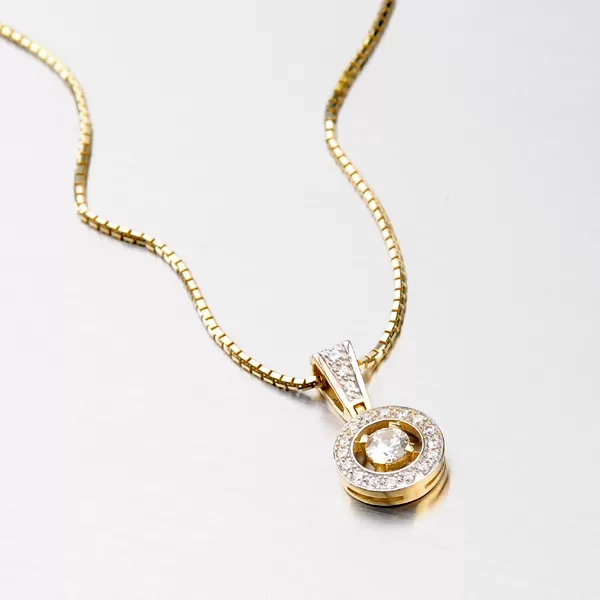 Prívesok zo žltého zlata DZ1978ZL