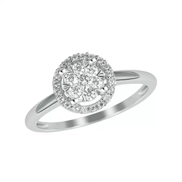 Luxusný prsteň s briliantmi GKW54351