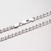 Strieborná retiazka Grand s rhodiovaním CHRS-NONNA-080