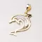 Zlatý prívesok- delfín 43-2186