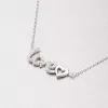 Strieborný náhrdelník so zirkónmi NXX02140020