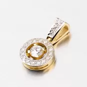 Prívesok zo žltého zlata DZ1978ZL