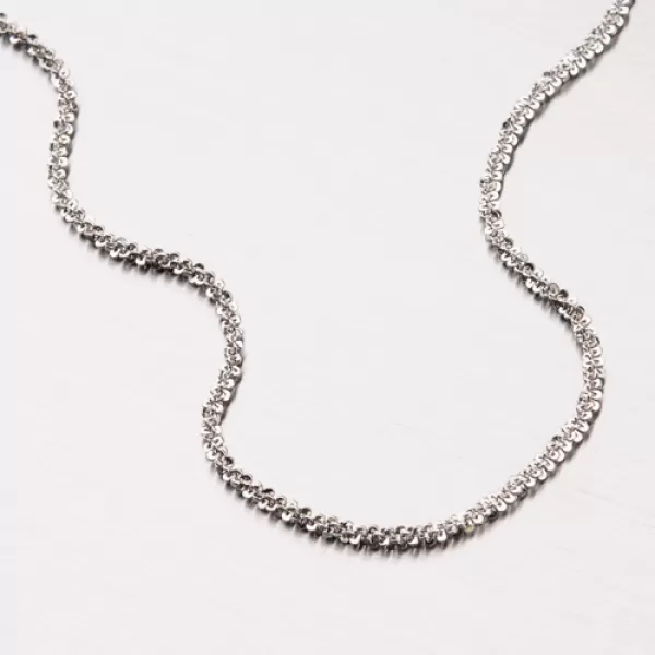 Strieborná retiazka s rhodiovaním CHRS-ROCK-030