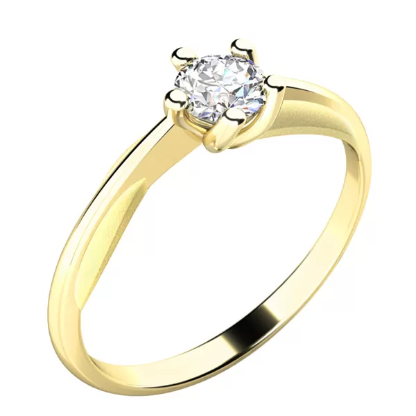 Zásnubný prsteň s diamantom ZP-10785D
