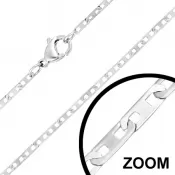 Dámska oceľová retiazka GNCB086