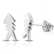 Náušnice z chirurgickej ocele GZEM018