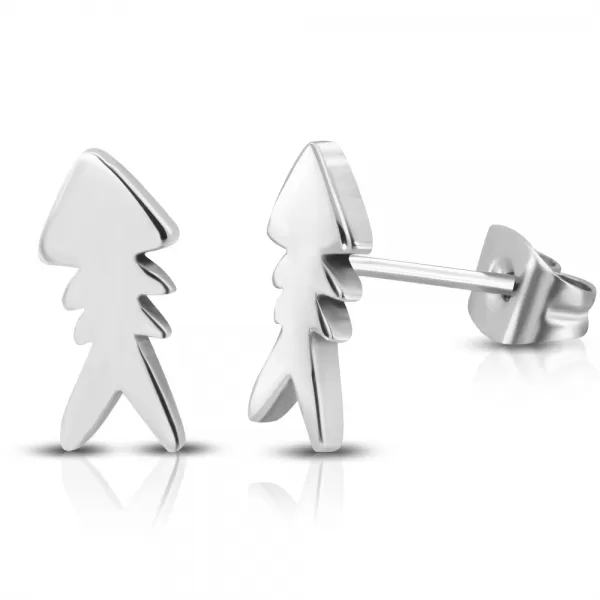 Náušnice z chirurgickej ocele GZEM018