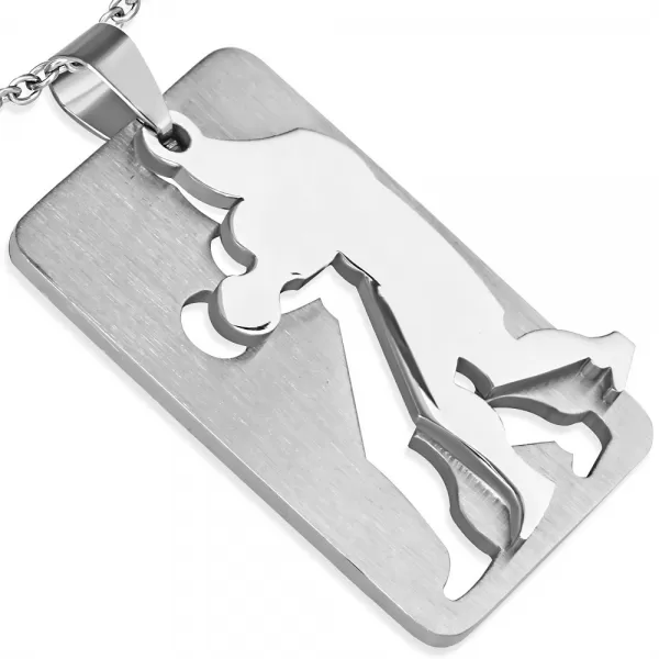 Prívesok z chirurgickej ocele GPAC243