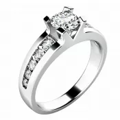 Zásnubný prsteň s diamantmi ZP-10776D