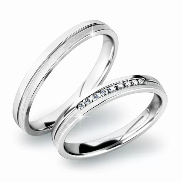 Snubné prstene zo žltého zlata SP-61042