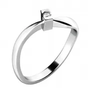 Zásnubný prsteň s diamantom ZP-10784D