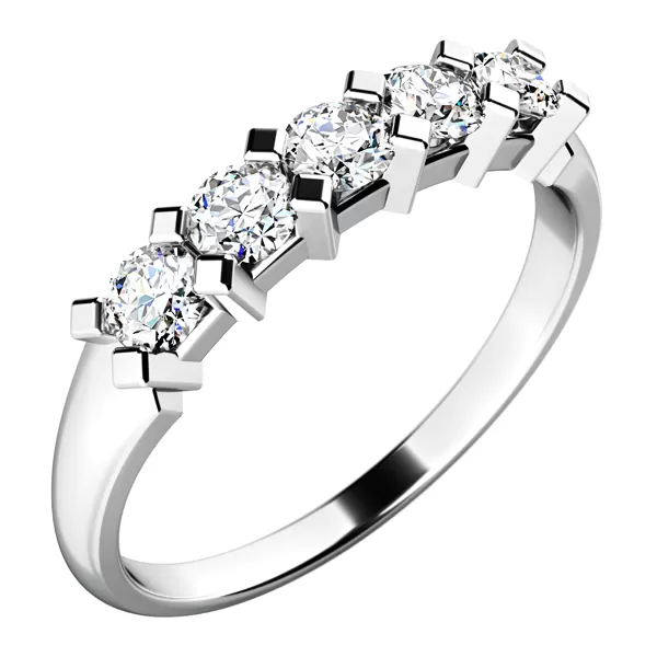 Zásnubný prsteň s diamantmi ZP-10774D