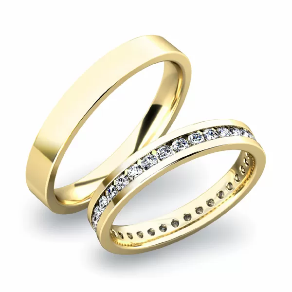 Snubné prstene zo zlata SP-61032B