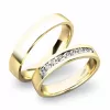 Zlaté snubné prstene SP-61037