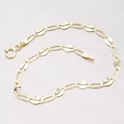 Zlatý gravírovaný náramok 44-1638