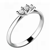 Zásnubný prsteň s diamantmi ZP-10781D