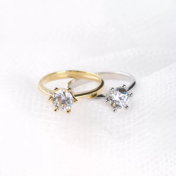 Zásnubný prsteň so zirkónom ZP-10720