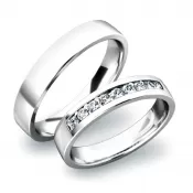 Zlaté snubné prstene SP-61037