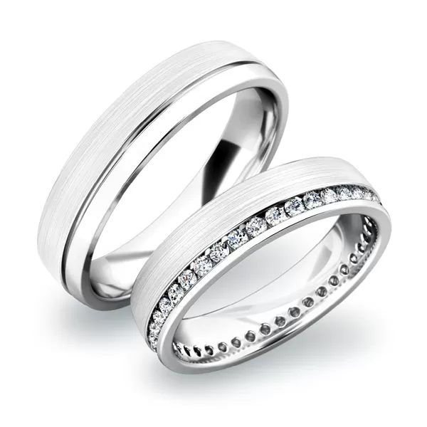 Zlaté snubné prstene SP-61035B