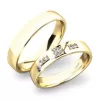 Zlaté snubné prstene SP-61034B