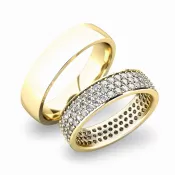 Snubné prstene zlaté SP-61040