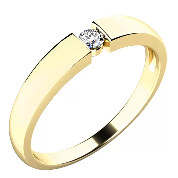Zásnubný prsteň s diamantom ZP-10771D