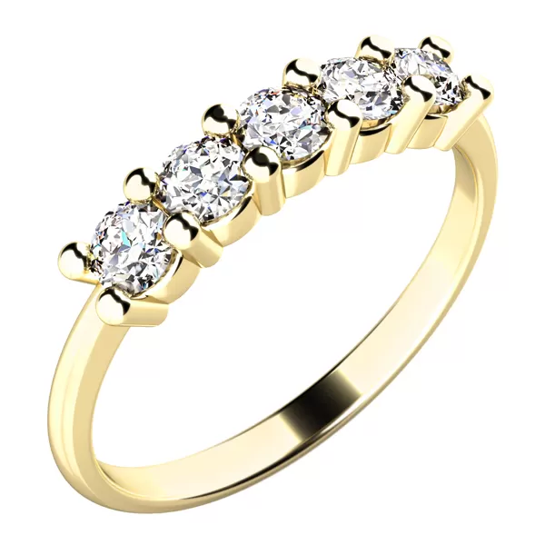 Zásnubný prsteň s diamantmi ZP-10773D