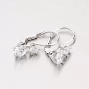 Strieborné náušnice so zirkónmi MORM6762