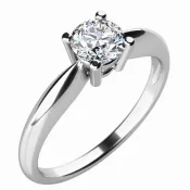 Zásnubný prsteň s diamantom ZP-10702D