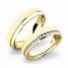Zlaté snubné prstene SP-61035B