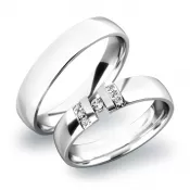 Zlaté snubné prstene SP-61017B