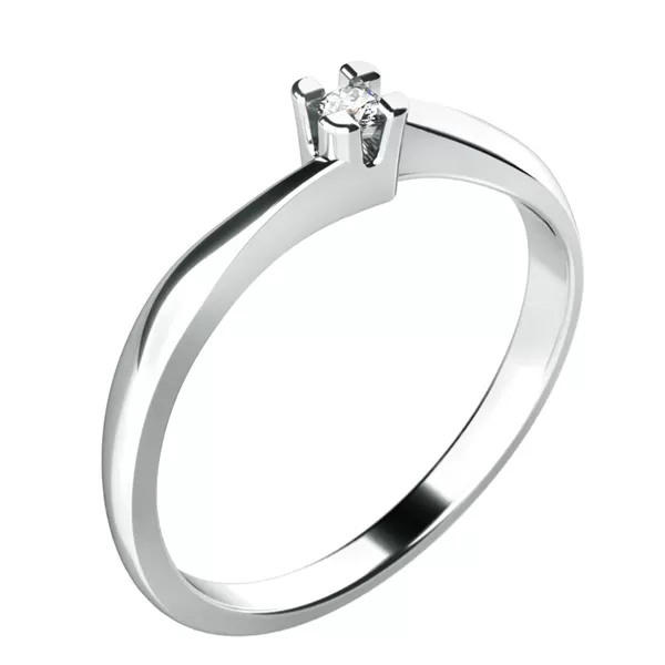 Dámsky prsteň s diamantom 10780D