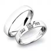 Zlaté snubné prstene SP-61034B