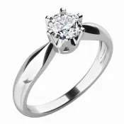 Zásnubný prsteň s diamantom ZP-10763D