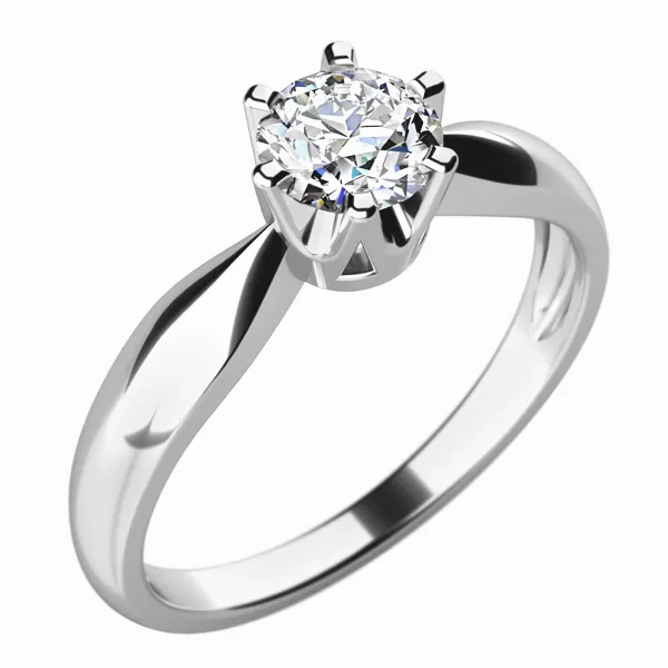 Zásnubný prsteň s diamantom ZP-10763D