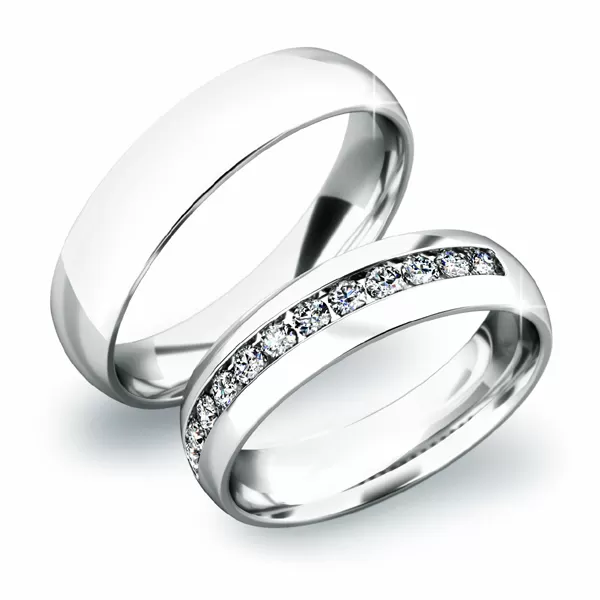 Zlaté snubné prstene SP-61024
