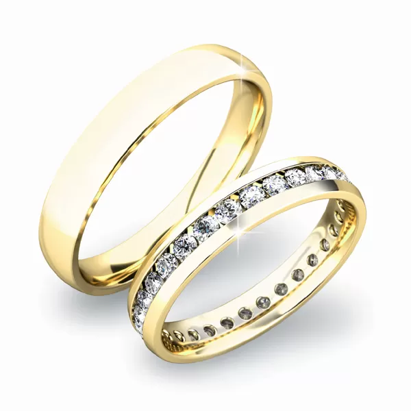 Snubné prstene zo zlata SP-61033B