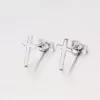 Strieborné náušnice kôstky M6081V