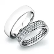 Zlaté snubné prstene SP-61040