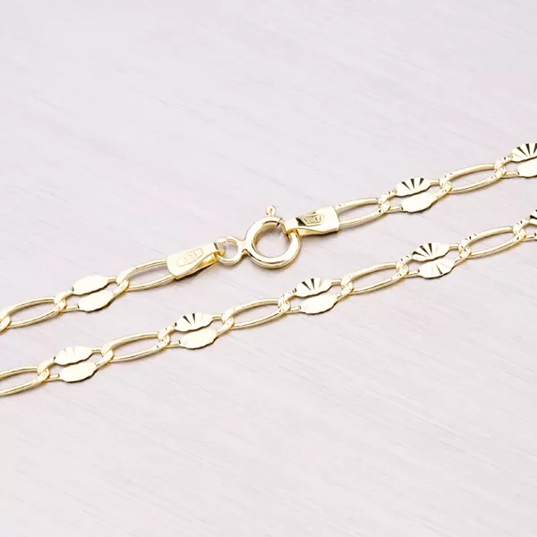 Zlatý gravírovaný náramok 44-1638