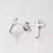 Strieborné náušnice kôstky M6081V