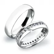 Zlaté snubné prstene SP-61021B