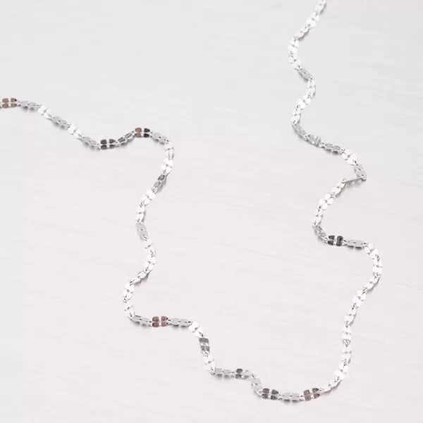 Retiazka z bieleho zlata 45-1526