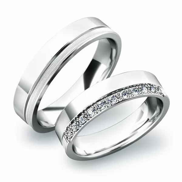 Snubné prstene zo žltého zlata SP-61039