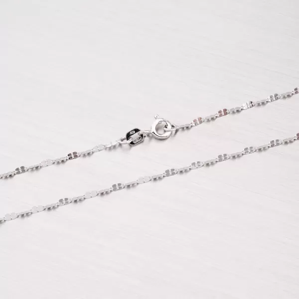 Retiazka z bieleho zlata 45-1526