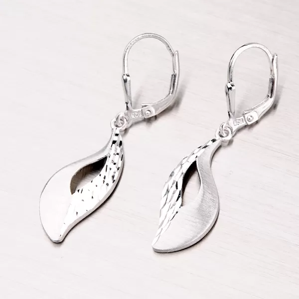 Strieborné náušnice NZM-252-OKS