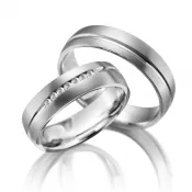 Oceľové snubné prstene SP-ES-009